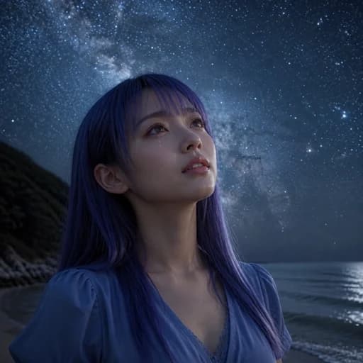 The stars fall, carrying our wishes